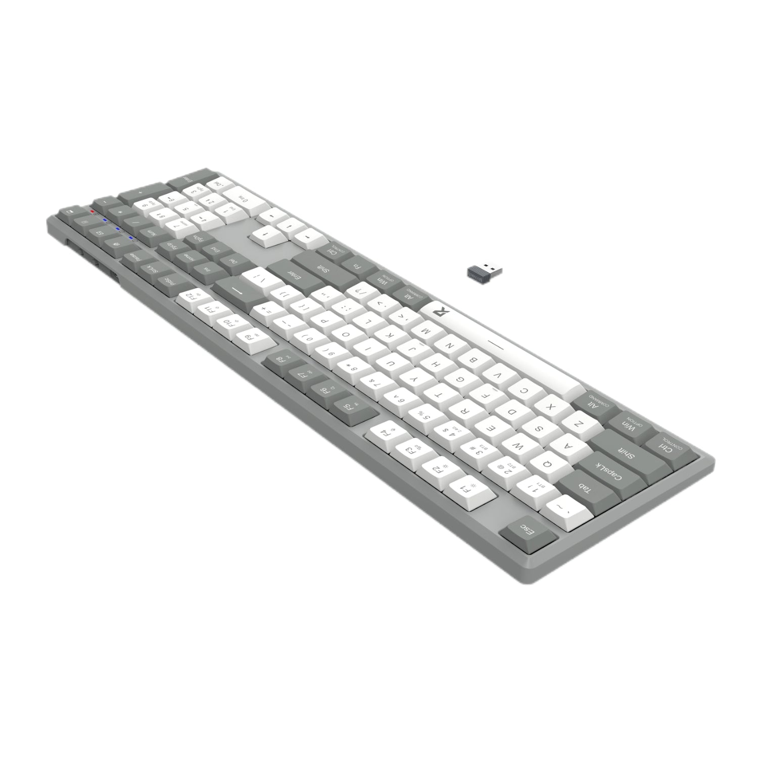 Redragon BK-7485 Wireless Office Keyboard - Grey - alternate product view 4