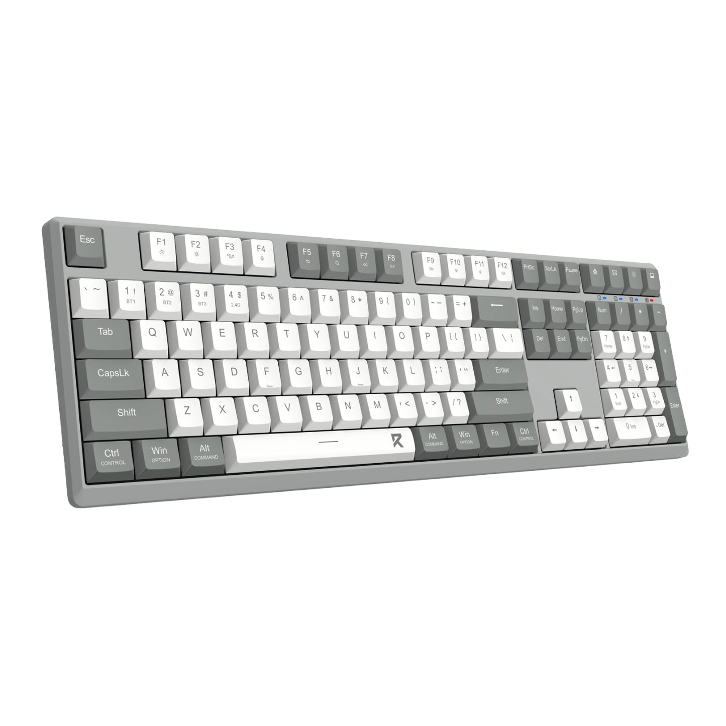 Redragon BK-7485 Wireless Office Keyboard - Grey - alternate product view 5