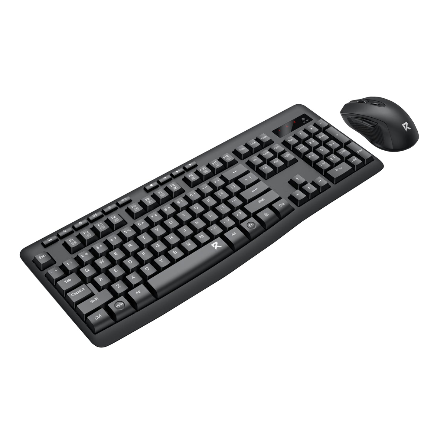 Redragon BS-7367-A Wireless Keyboard and Mouse Combo - Black - alternate product view 2