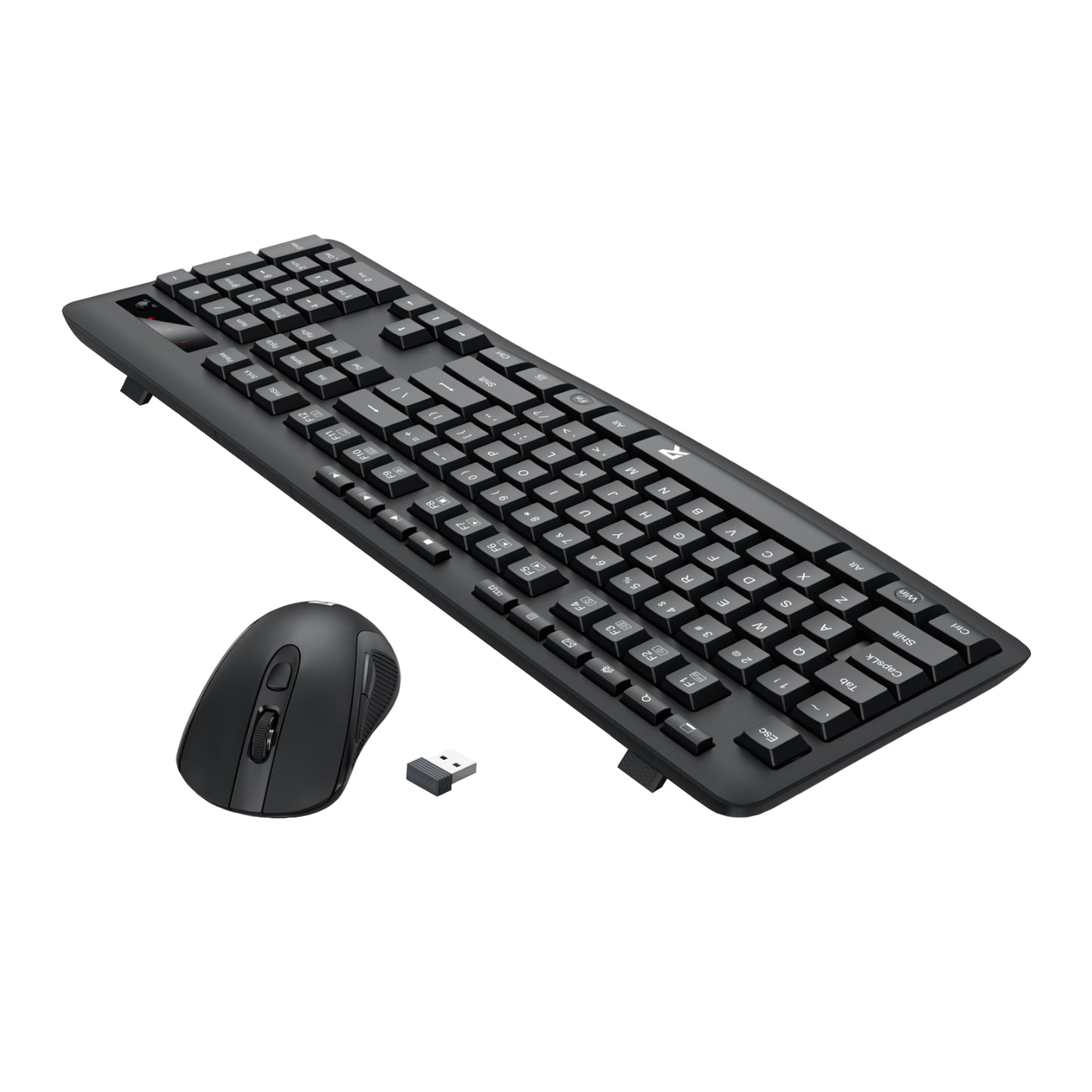Redragon BS-7367-A Wireless Keyboard and Mouse Combo - Black - alternate product view 4