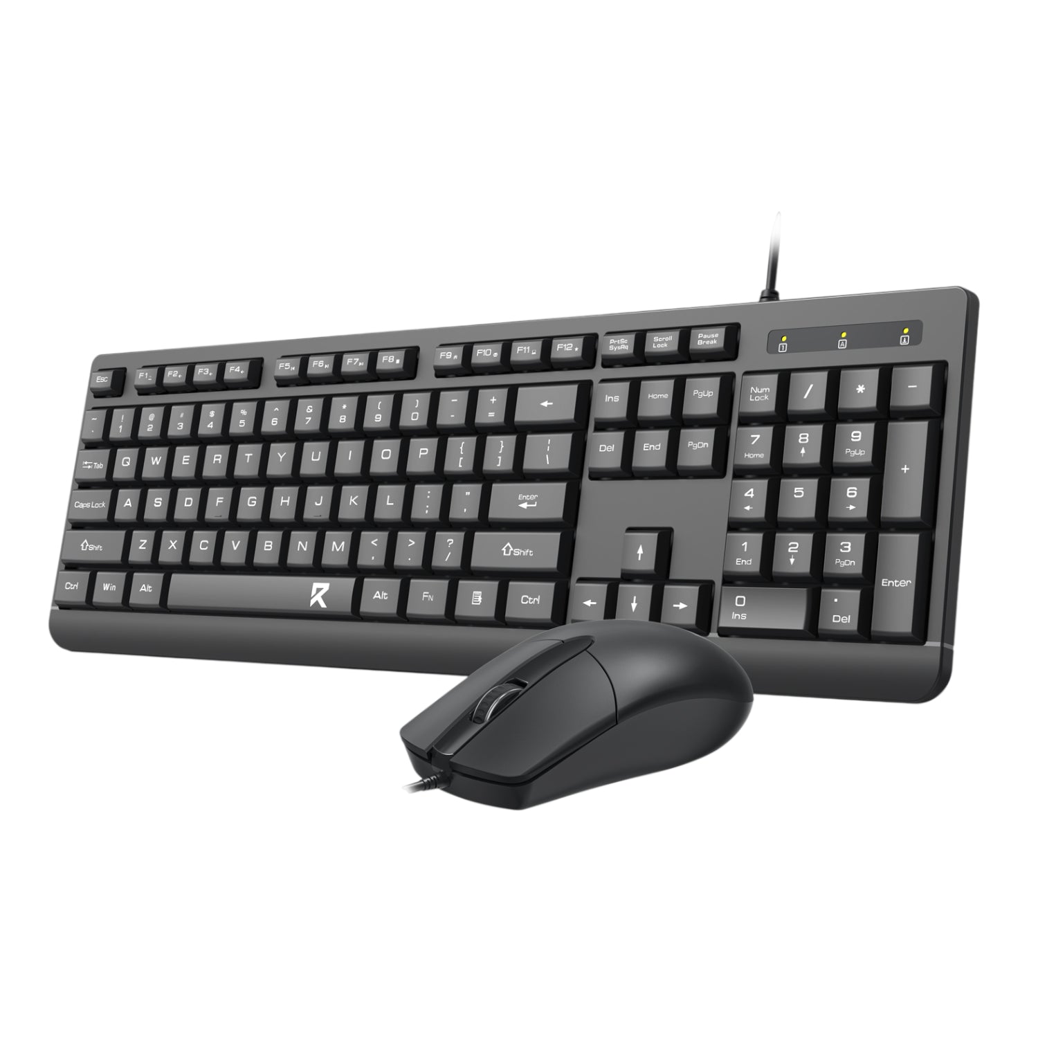 Redragon BS-7543 Wired Keyboard and Mouse Combo - Black - alternate product view 3