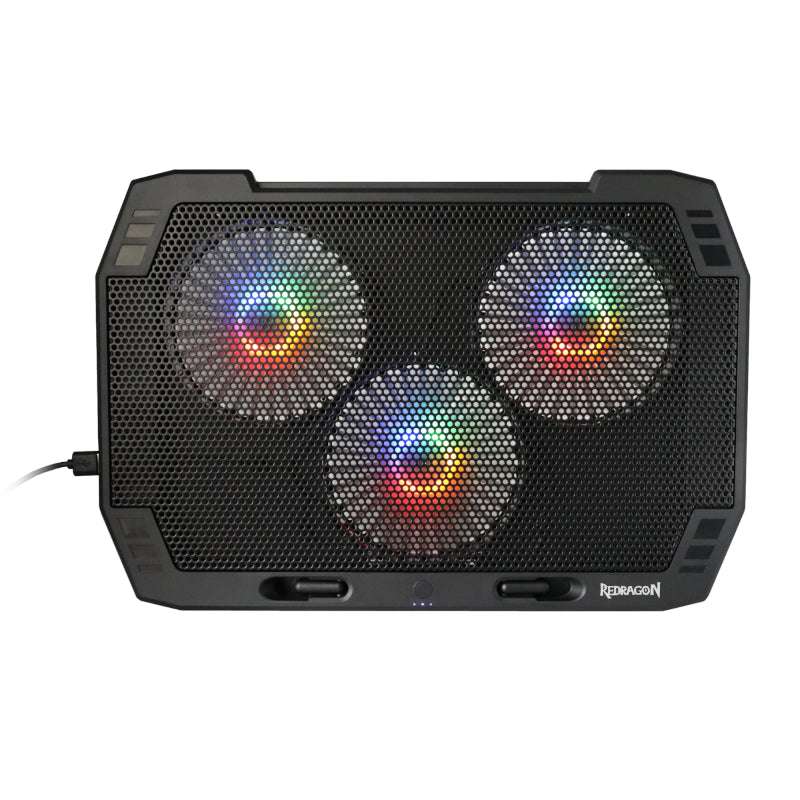 Redragon Dual USB 3 Fan RGB Gaming Notebook Stand - alternate product view 4