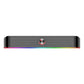 Redragon 2.0 Sound Bar ADIEMUS 2 x 3W RGB USB / Aux PC Gaming Speaker - Black - alternate product view 2