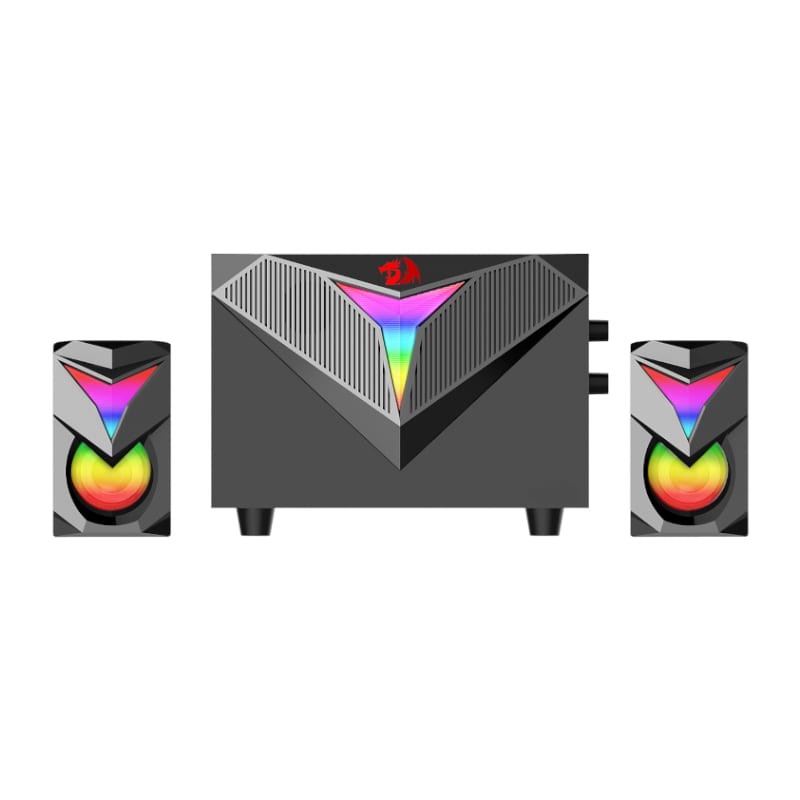 Redragon 2.1 Satellite Speaker TOCCATA RGB 11W Gaming Speaker - Black