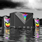 Redragon 2.1 Satellite Speaker TOCCATA RGB 11W Gaming Speaker - Black - alternate product view 6