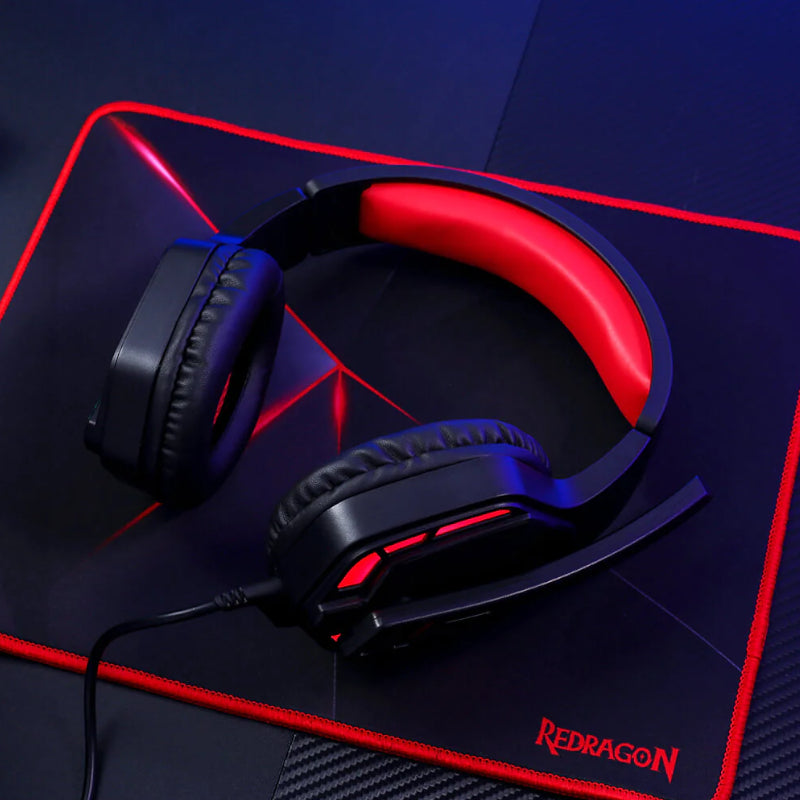 Redragon Over-Ear THEMIS Aux Gaming Headset - Black - alternate product view 6