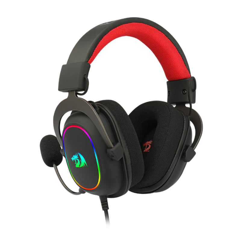 Redragon Over-Ear ZEUS-X USB RGB Gaming Headset - Black - alternate product view 4