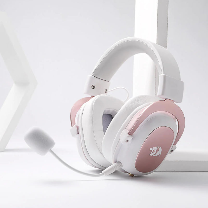 Redragon Over-Ear ZEUS 2 USB Gaming Headset - White - alternate product view 5
