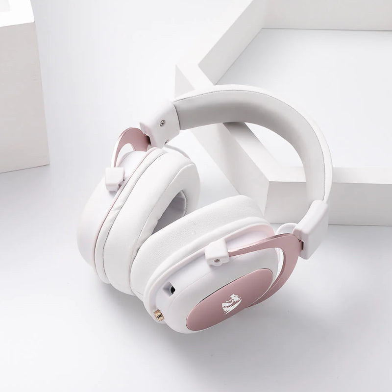 Redragon Over-Ear ZEUS 2 USB Gaming Headset - White - alternate product view 6