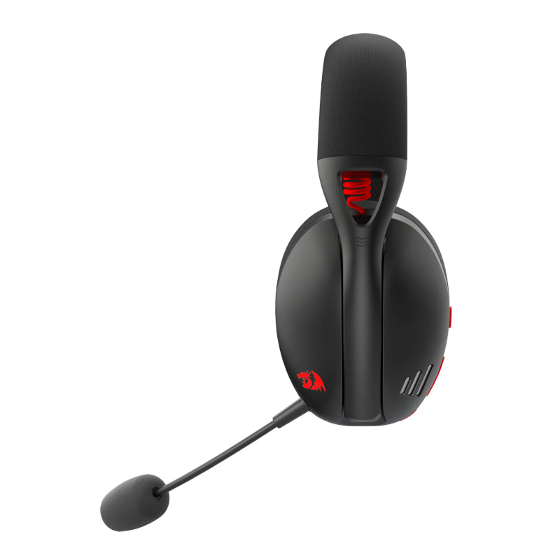Redragon Over-Ear IRE BT5.2 Wireless Gaming Headset - Black - alternate product view 2