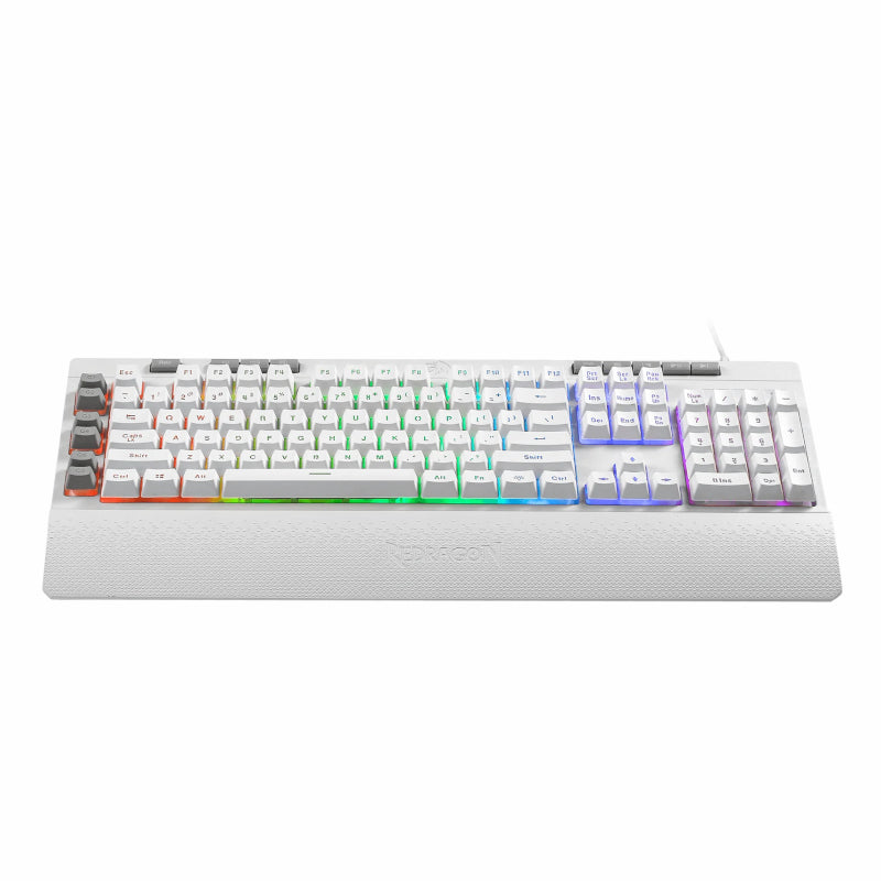 Redragon SHIVA Membrane Keyboard - White - alternate product view 2