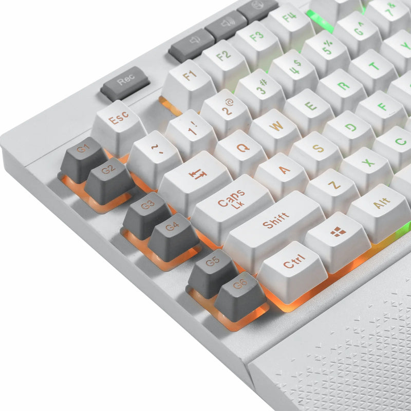 Redragon SHIVA Membrane Keyboard - White - alternate product view 6