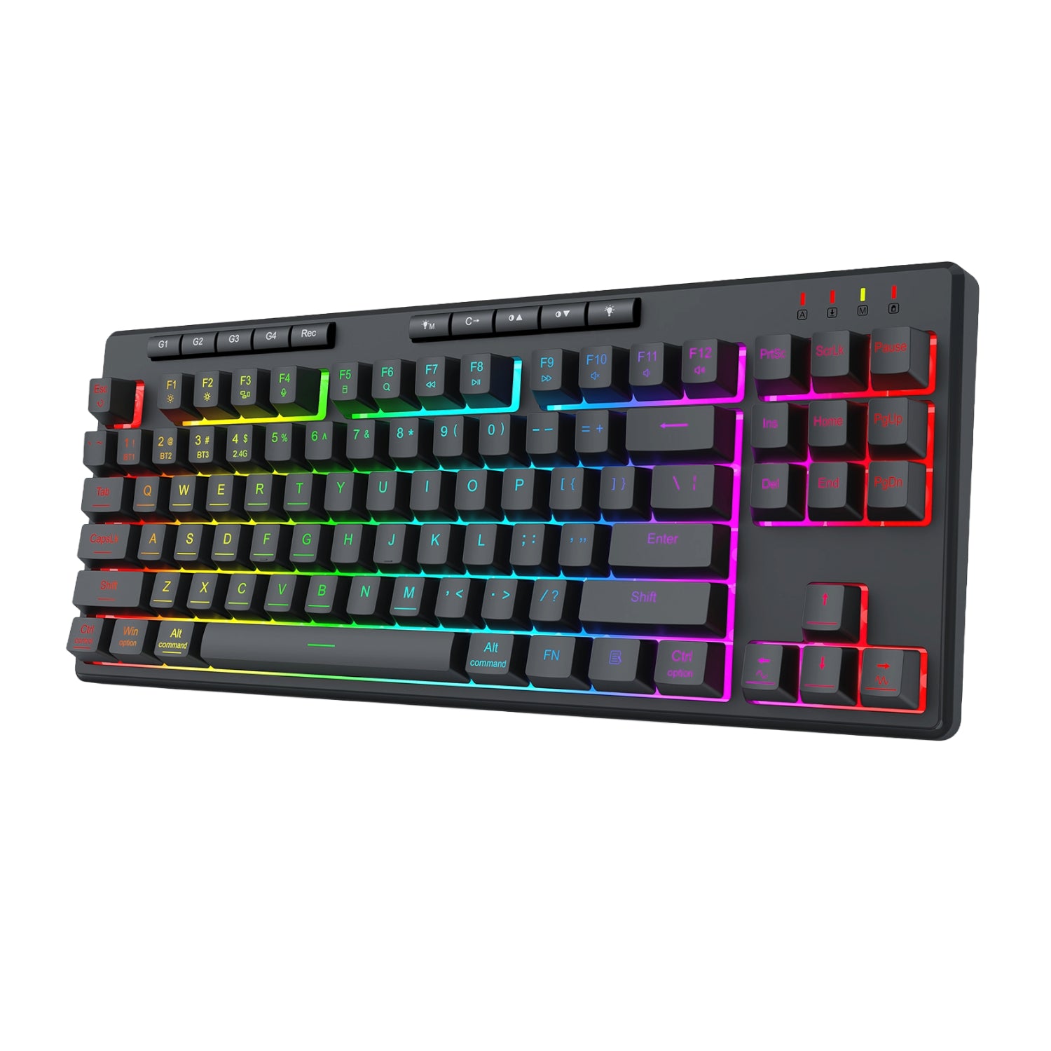 Redragon SHIVA PRO Wireless keyboard - Black - alternate product view 3