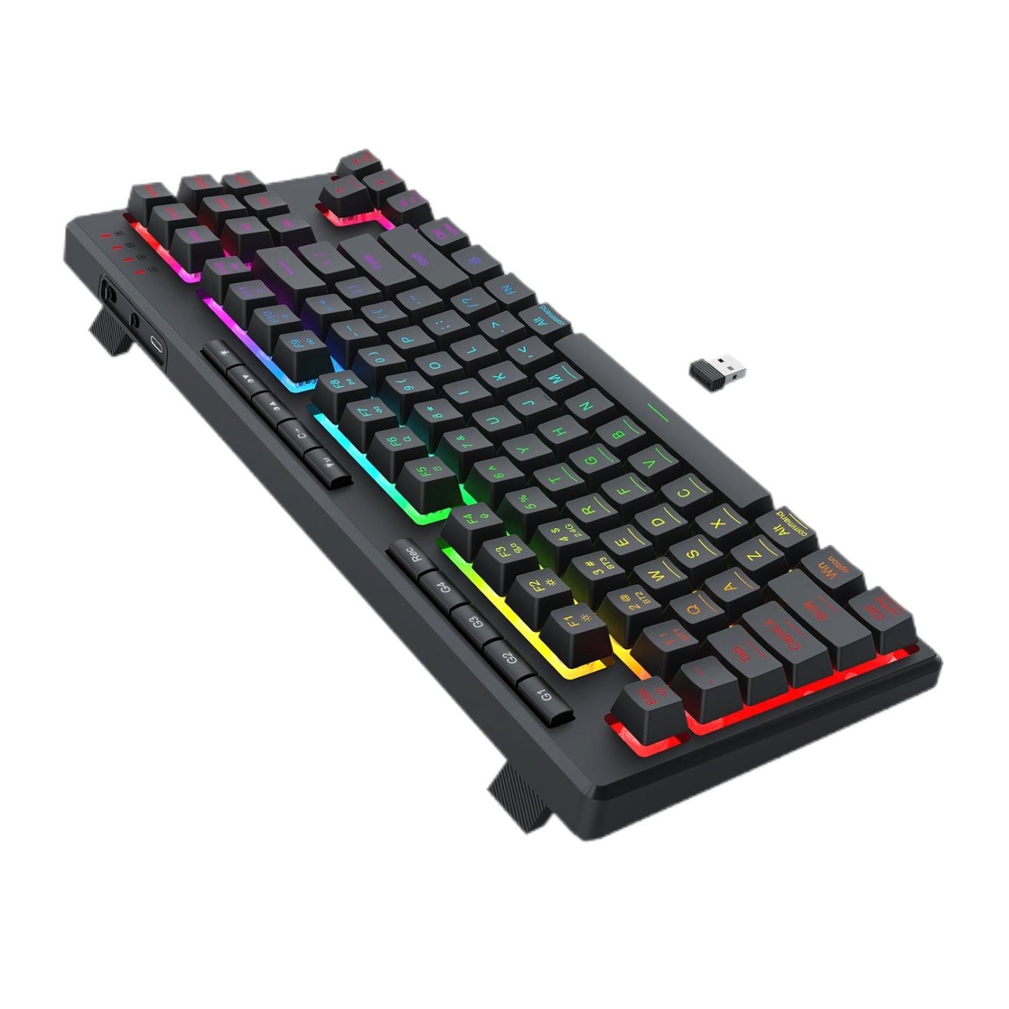 Redragon SHIVA PRO Wireless keyboard - Black - alternate product view 5