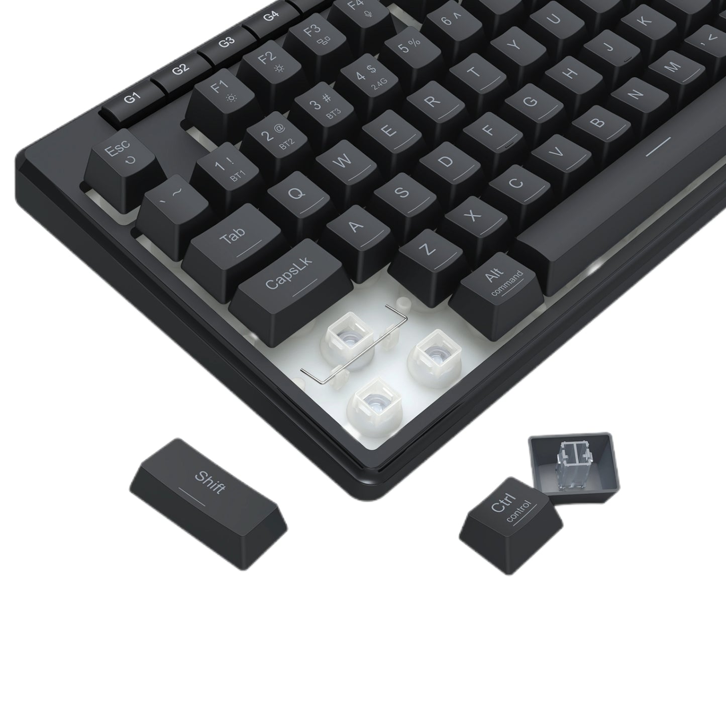 Redragon SHIVA PRO Wireless keyboard - Black - alternate product view 7