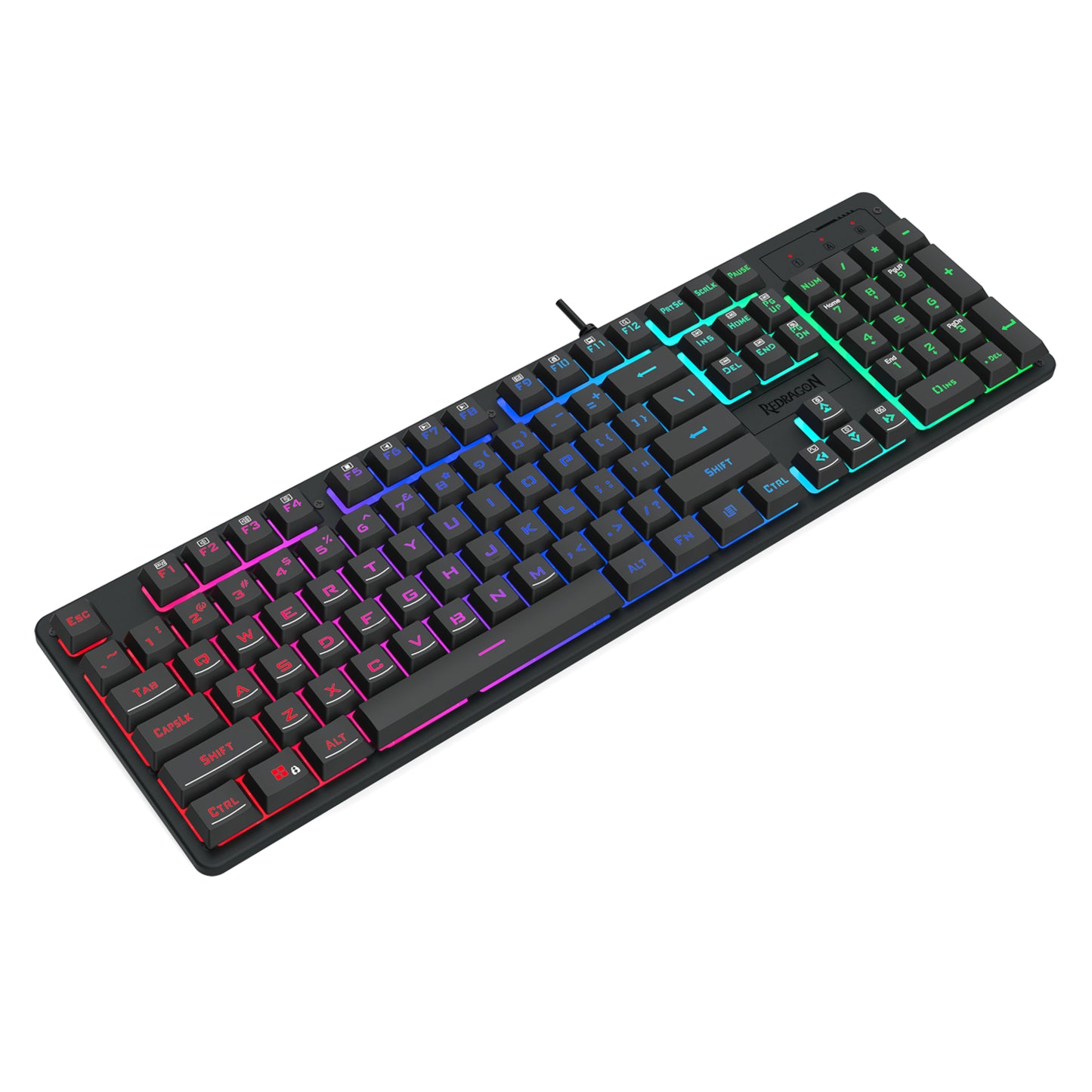 Redragon K521 RGB NETHERBANE 104-Key Membrane Gaming Keyboard - alternate product view 2
