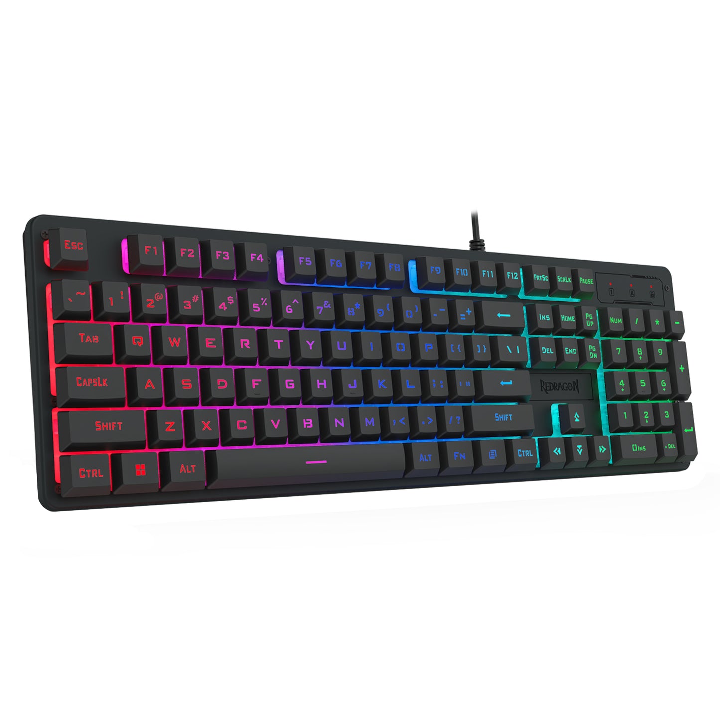 Redragon K521 RGB NETHERBANE 104-Key Membrane Gaming Keyboard - alternate product view 4