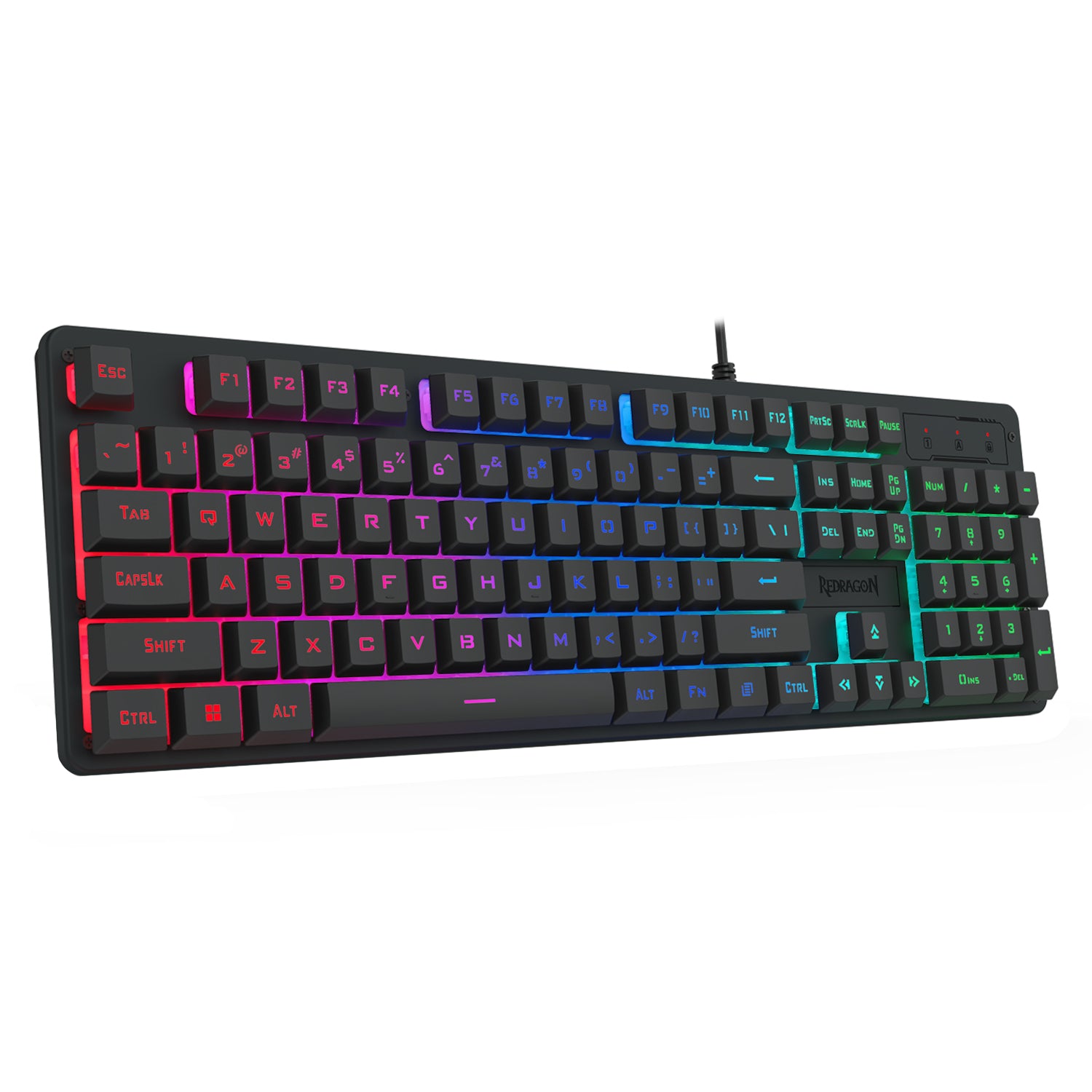 Redragon K521 RGB NETHERBANE 104-Key Membrane Gaming Keyboard - alternate product view 4
