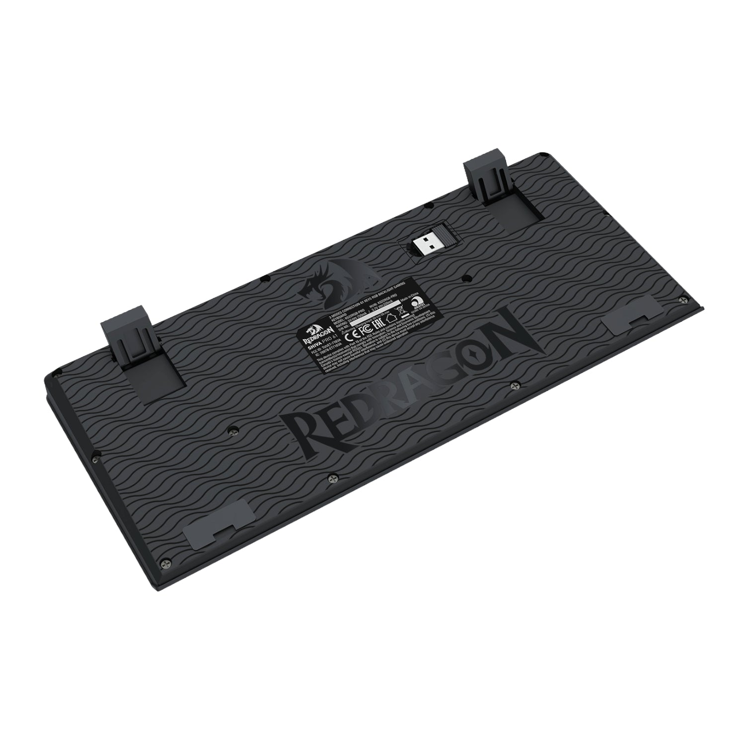 Redragon SHIVA K522 PRO RGB Wireless Gaming Keyboard- Black - alternate product view 7