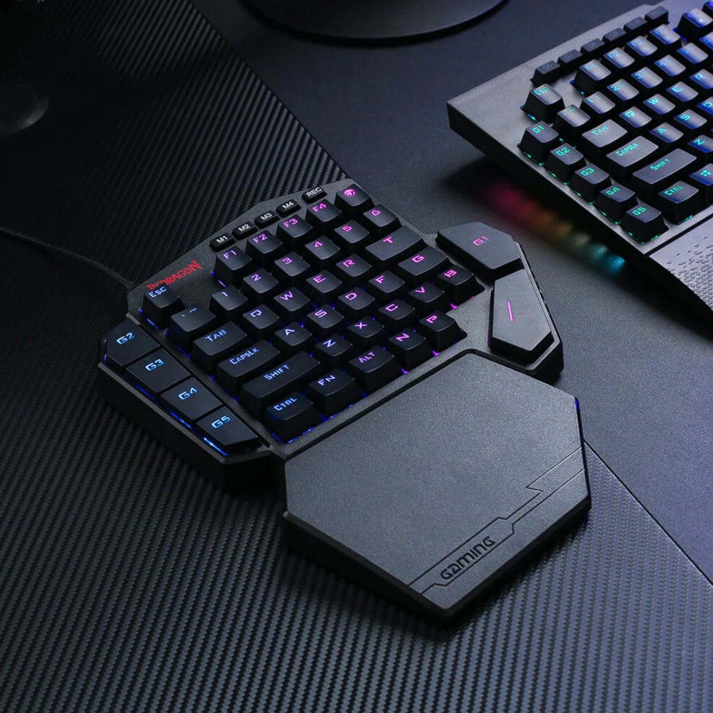 Redragon K585 DITI ELITE PRO RGB 40% Wireless Mechanical Gaming Keyboard - Blue Switches - alternate product view 3