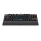 Redragon K588 RGB Pro BROADSWORD TKL Mechanical Wired Gaming Keyboard - Black - alternate product view 4