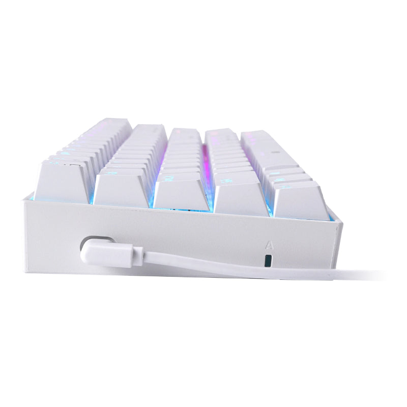 Redragon DRAGONBORN Wired Mechanical Keyboard RGB 67Key Design - White - alternate product view 5