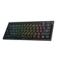 Redragon Horus Mini Pro 61Key Wireless Bluetooth Red Switch RGB Low Profile Gaming Mechanical Keyboard - Black - alternate