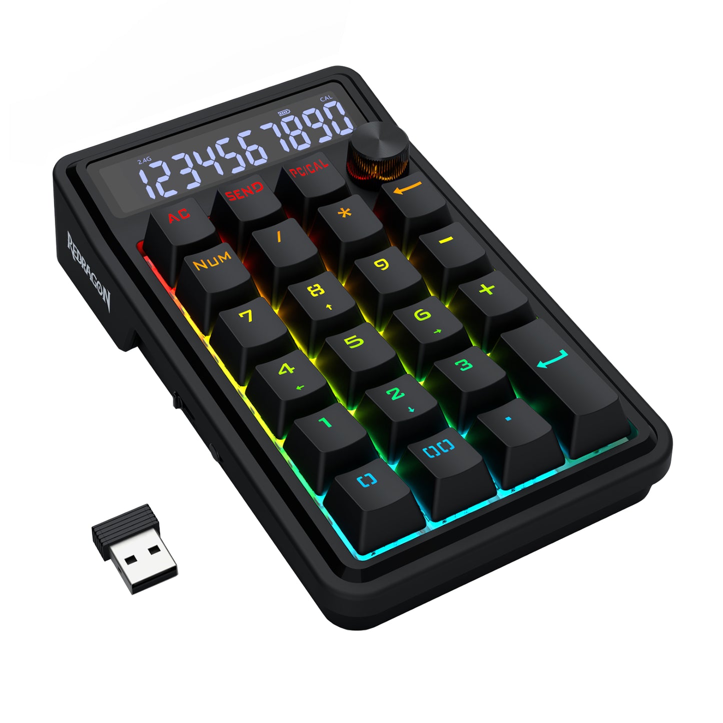 Redragon K733 COVE RGB Wireless Mechanical Numpad - alternate product view 3