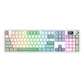 Redragon WYVERN K761 Pro Full-size RGB Wireless Mechanical Gaming Keyboard - White/Green - alternate product view 2