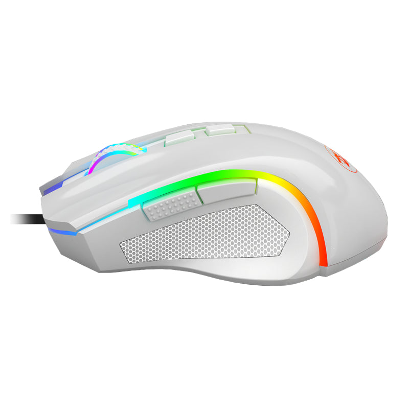Redragon GRIFFIN 7200DPI Gaming Mouse - White - alternate product view 3