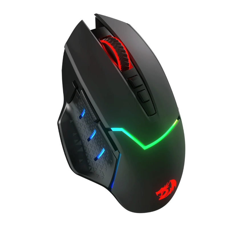 Redragon Mirage Pro 8000DPI RGB Wireless Gaming Mouse - Black - alternate product view 2