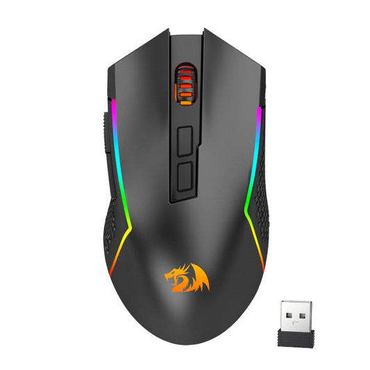 Redragon Trident Pro 8000DPI RGB Gaming Mouse - Black