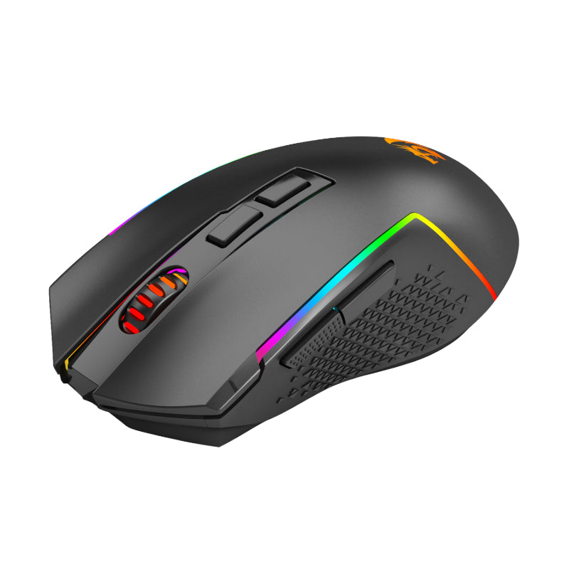 Redragon Trident Pro 8000DPI RGB Gaming Mouse - Black - alternate product view 2