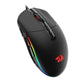 Redragon M719 INVADER RGB 10000 DPI Wired Optical Gaming Mouse - Black - alternate product view 2