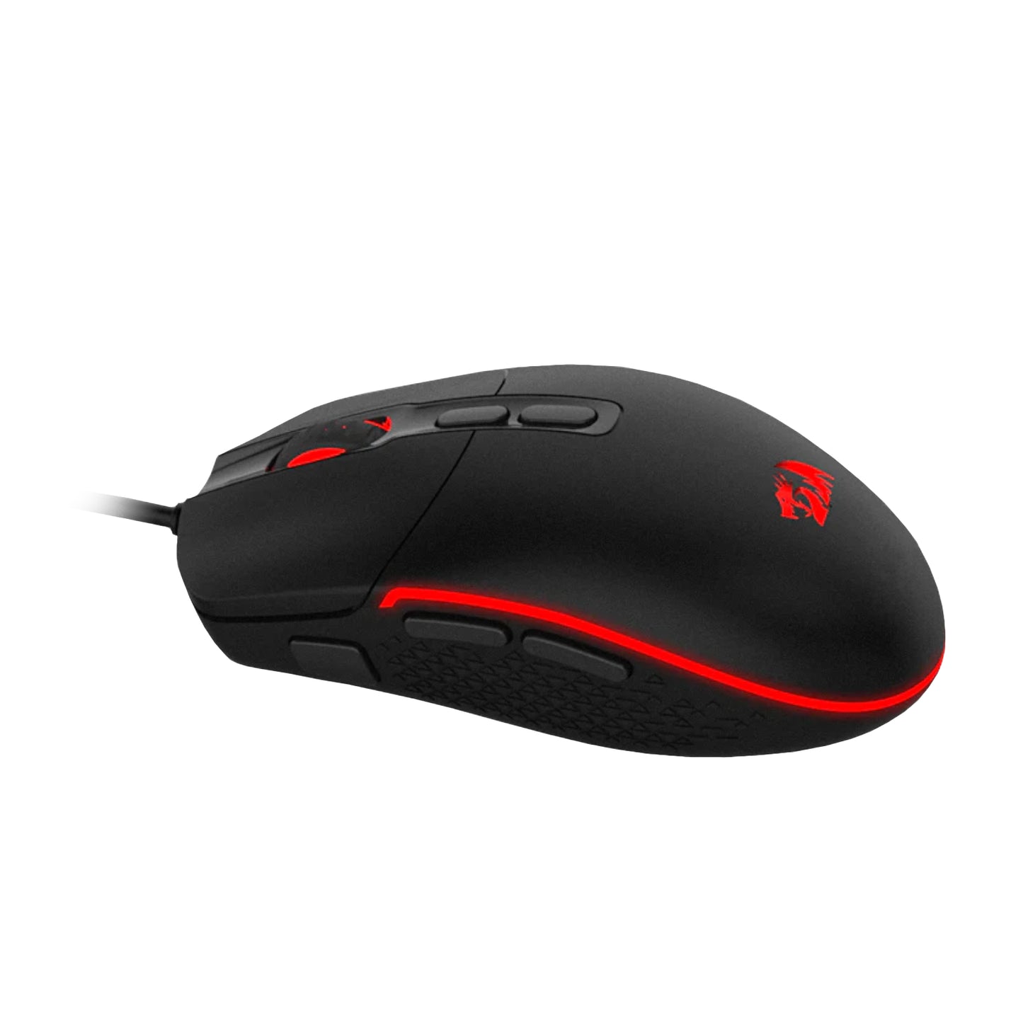 Redragon M719 INVADER RGB 10000 DPI Wired Optical Gaming Mouse - Black - alternate product view 4