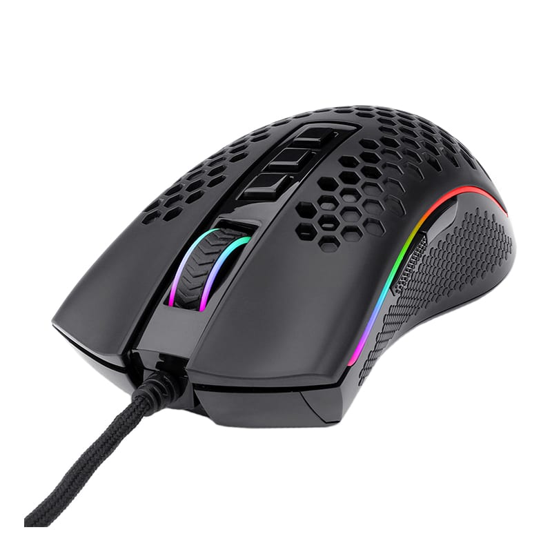 Redragon STORM 12400DPI 7 Buttons / Ergonomic Design / P3327 Optical Sensor / Lightweight Body / RGB Backlit gaming Mouse