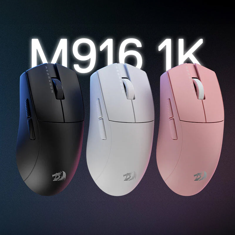 Redragon M916 PRO 1K 3-Mode Wireless Gaming Mouse - Black - alternate product view 4