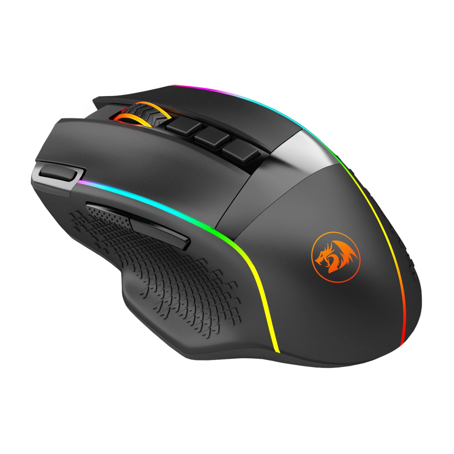 Redragon M991 RGB PRO ENLIGHTENMENT 26000 DPI Wireless Gaming Mouse - Black - alternate product view 3