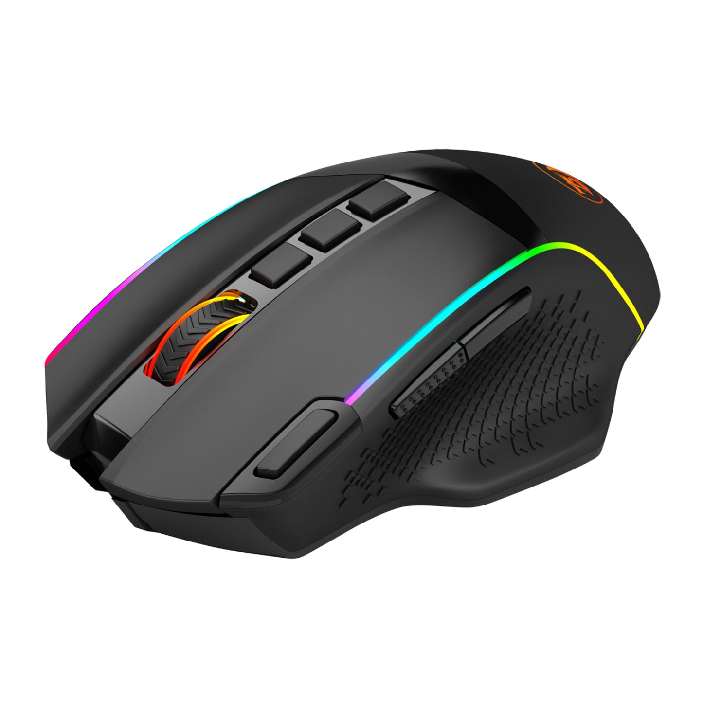 Redragon M991 RGB PRO ENLIGHTENMENT 26000 DPI Wireless Gaming Mouse - Black - alternate product view 4