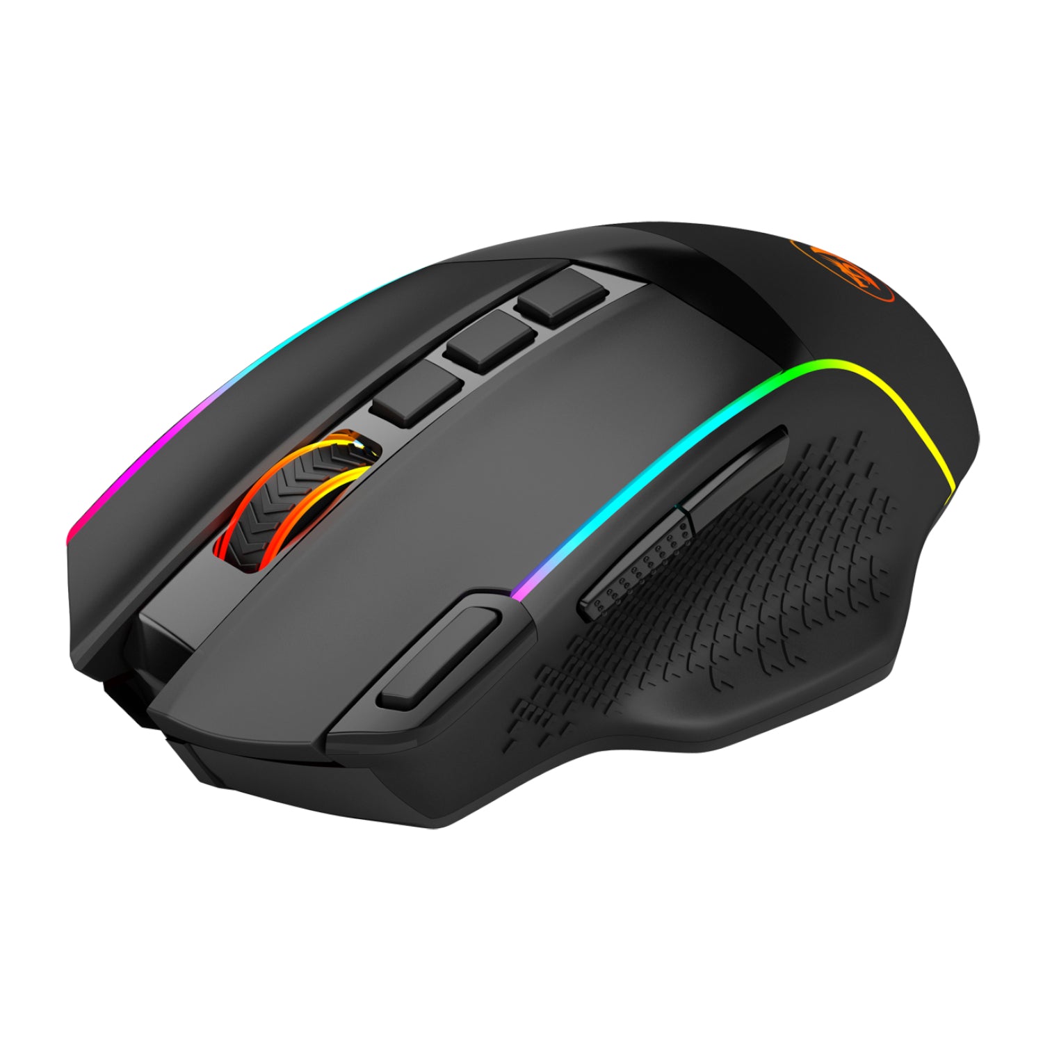 Redragon M991 RGB PRO ENLIGHTENMENT 26000 DPI Wireless Gaming Mouse - Black - alternate product view 4