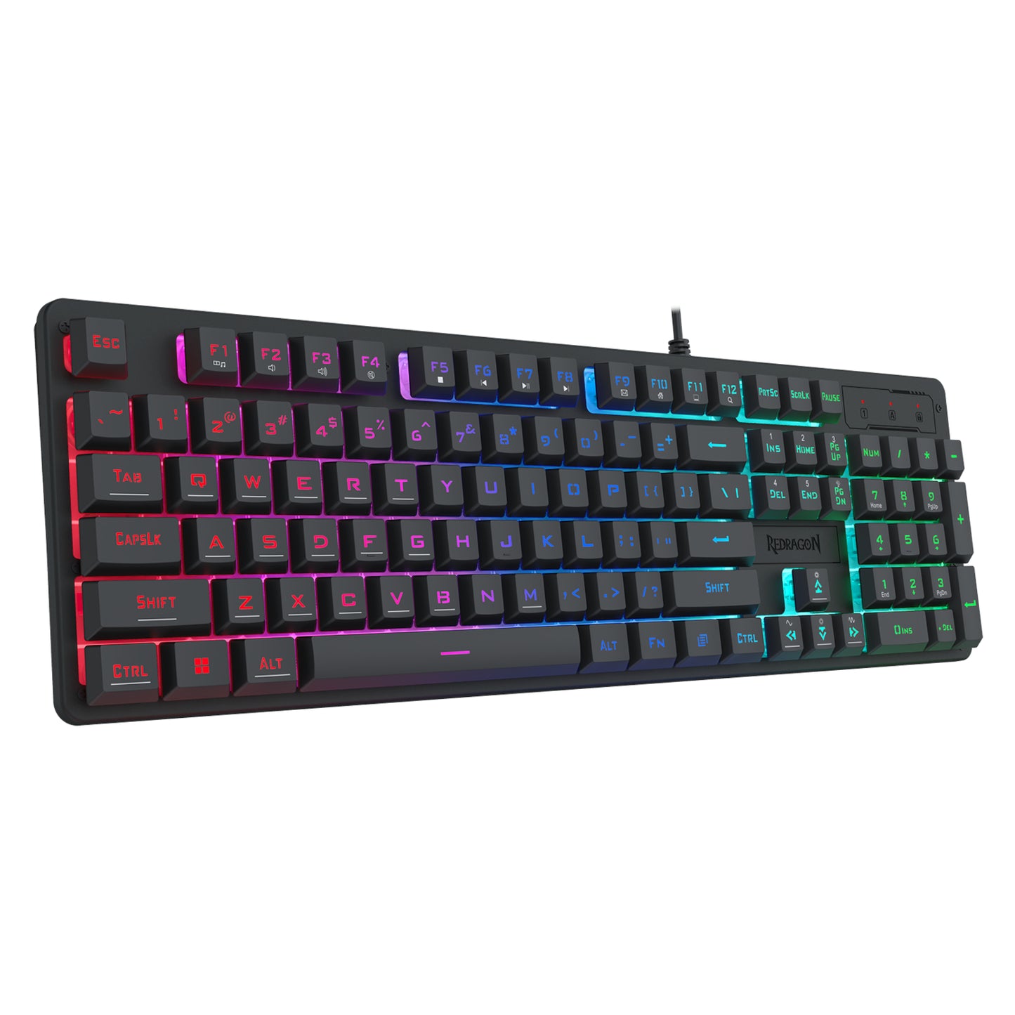 Redragon S107 RGB Gaming Essentials Wired Gaming Keyboard and Mouse Bundle - alternate product view 5