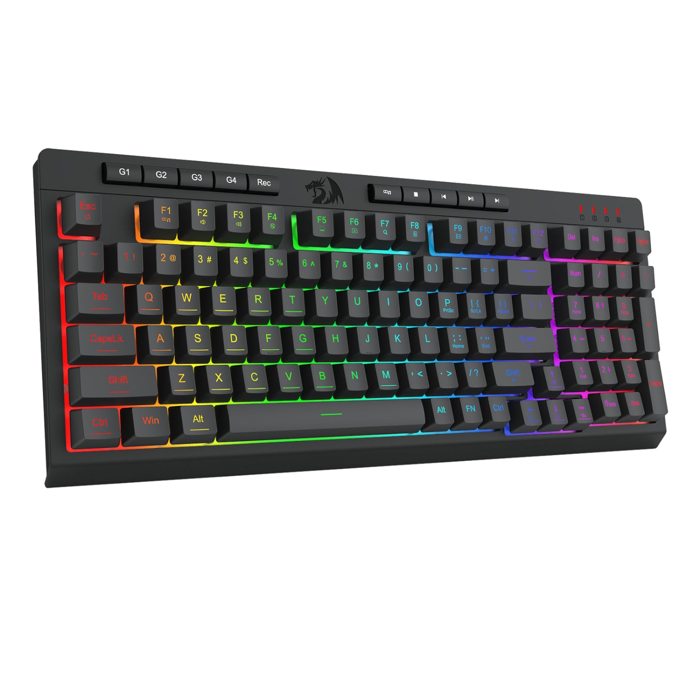 Redragon 4-in-1 Keyboard - Mouse - Mousepad - RGB Headset Gaming Combo - alternate product view 4