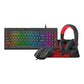 Redragon 4-in-1 Keyboard - Mouse - Mousepad - Headset Gaming Combo