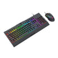 Redragon S151 Gaming Keyboard and Mouse Combo-Black - alternate product view 3