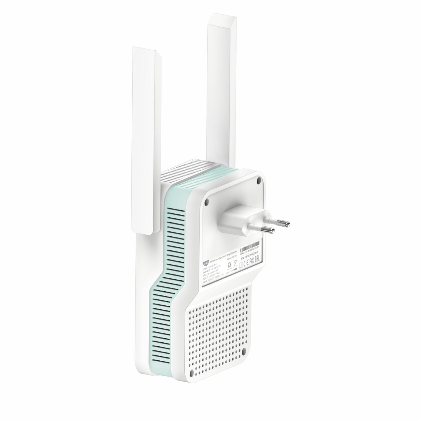 Cudy AX1500 Dual-Band Wi-Fi 6 Range Extender (Wall Plug)-White - alternate product view 4