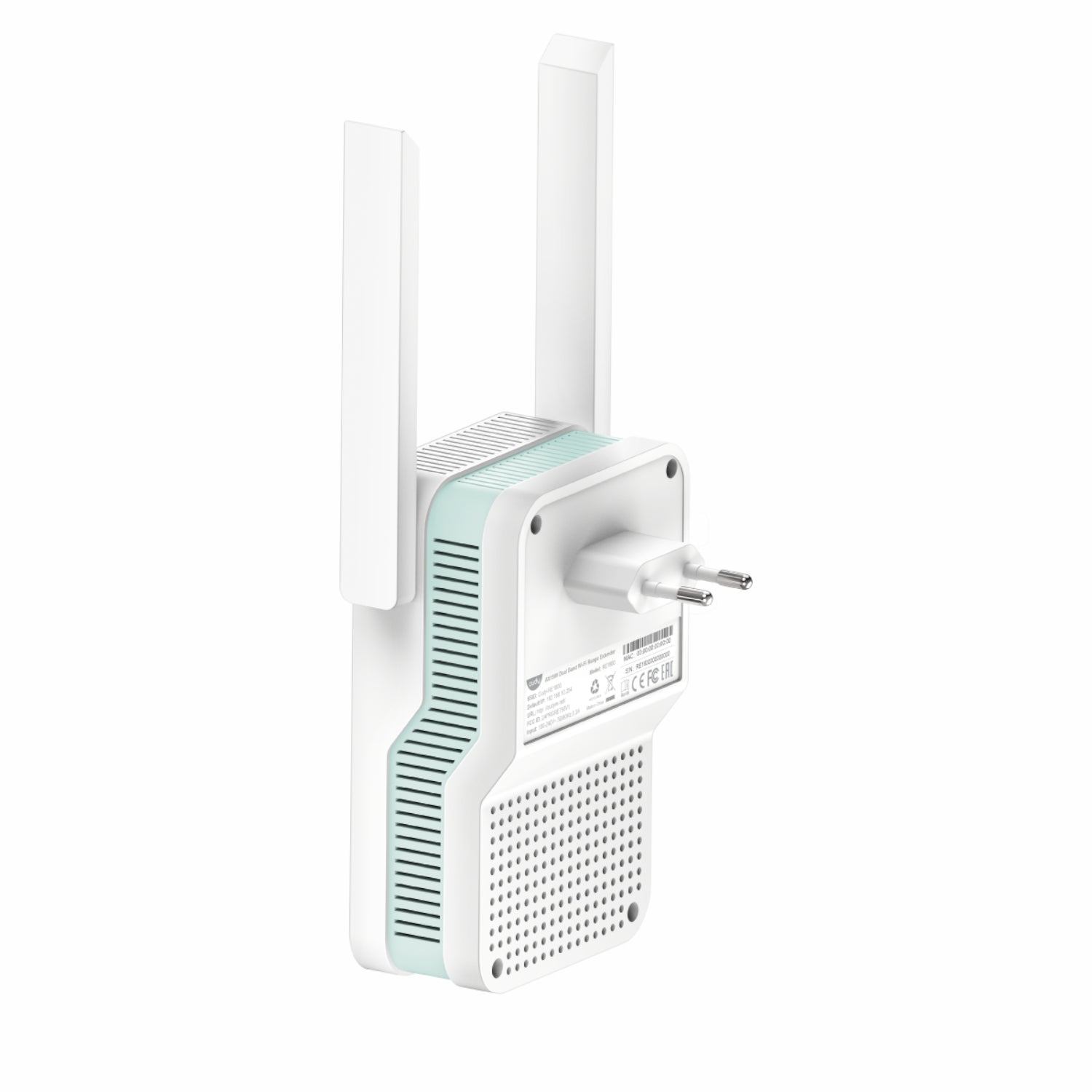 Cudy AX1500 Dual-Band Wi-Fi 6 Range Extender (Wall Plug)-White - alternate product view 4