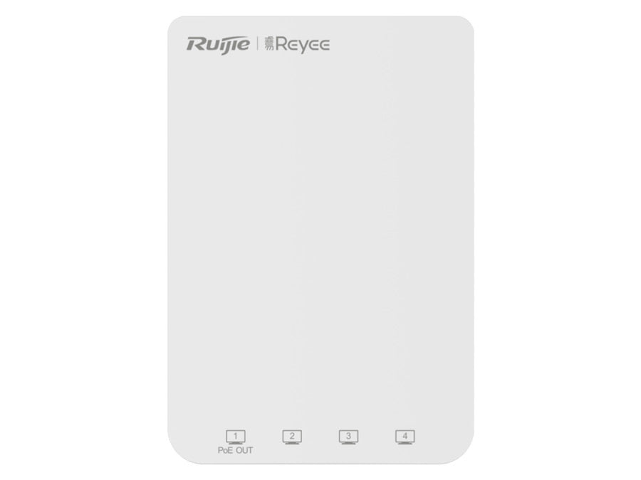 Reyee Dual Band WiFi 5 1300Mbps 5 Port Gigabit Mesh In-Wall AP