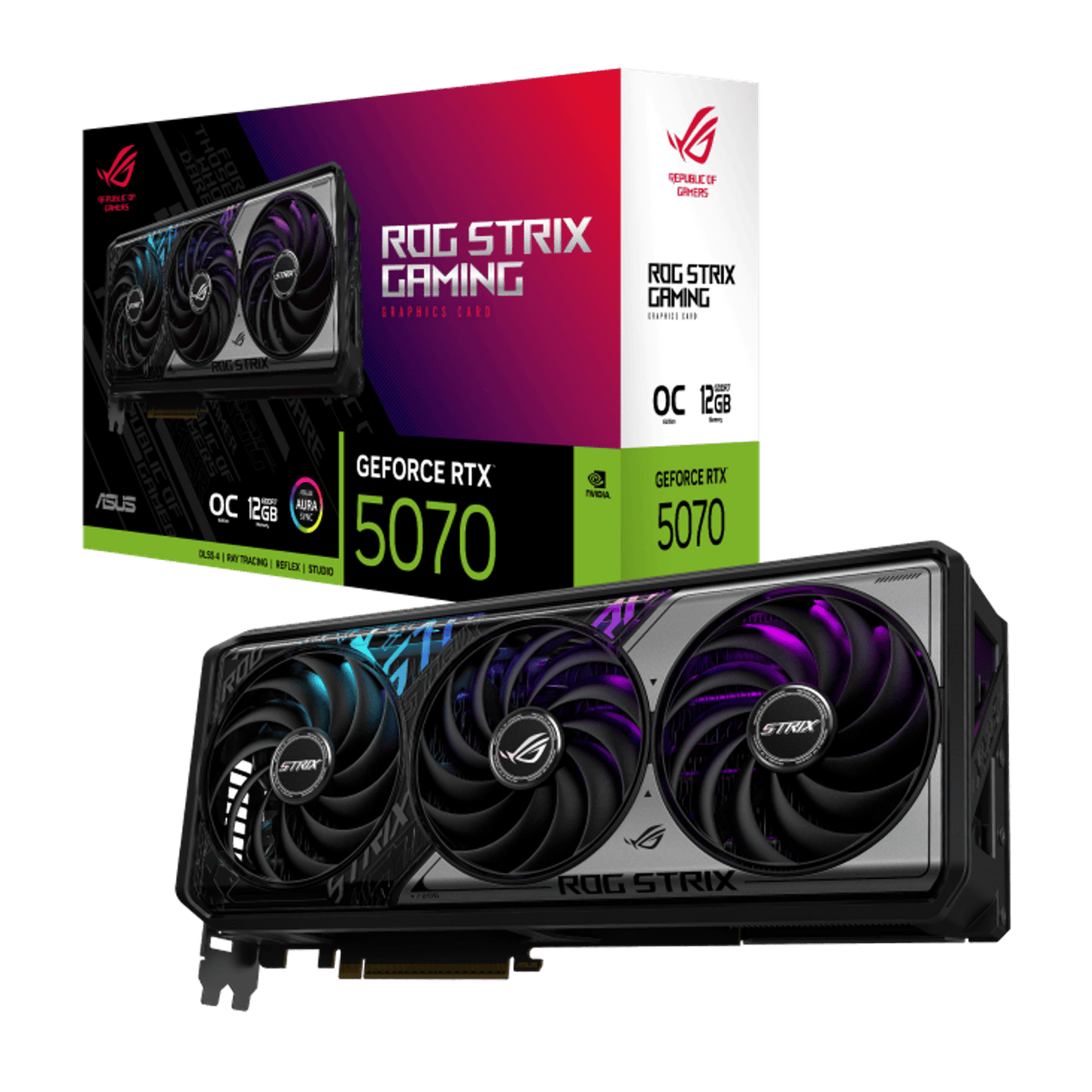 ASUS ROG Strix GeForce RTX™ 5070 12GB GDDR7 OC Edition - alternate product view 12
