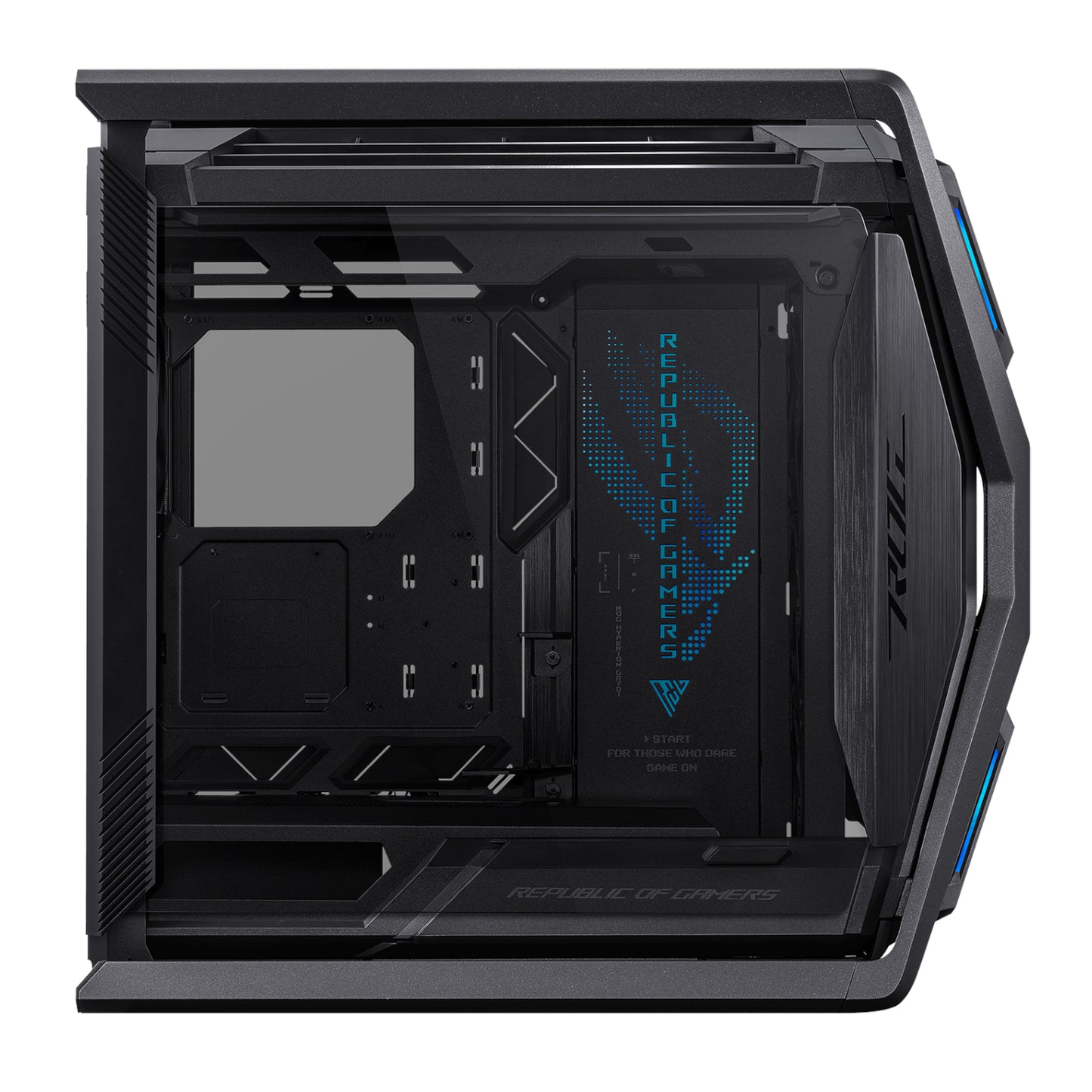 ASUS ROG Hyperion GR701 E-ATX ARGB Gaming Chassis - Black - alternate product view 4