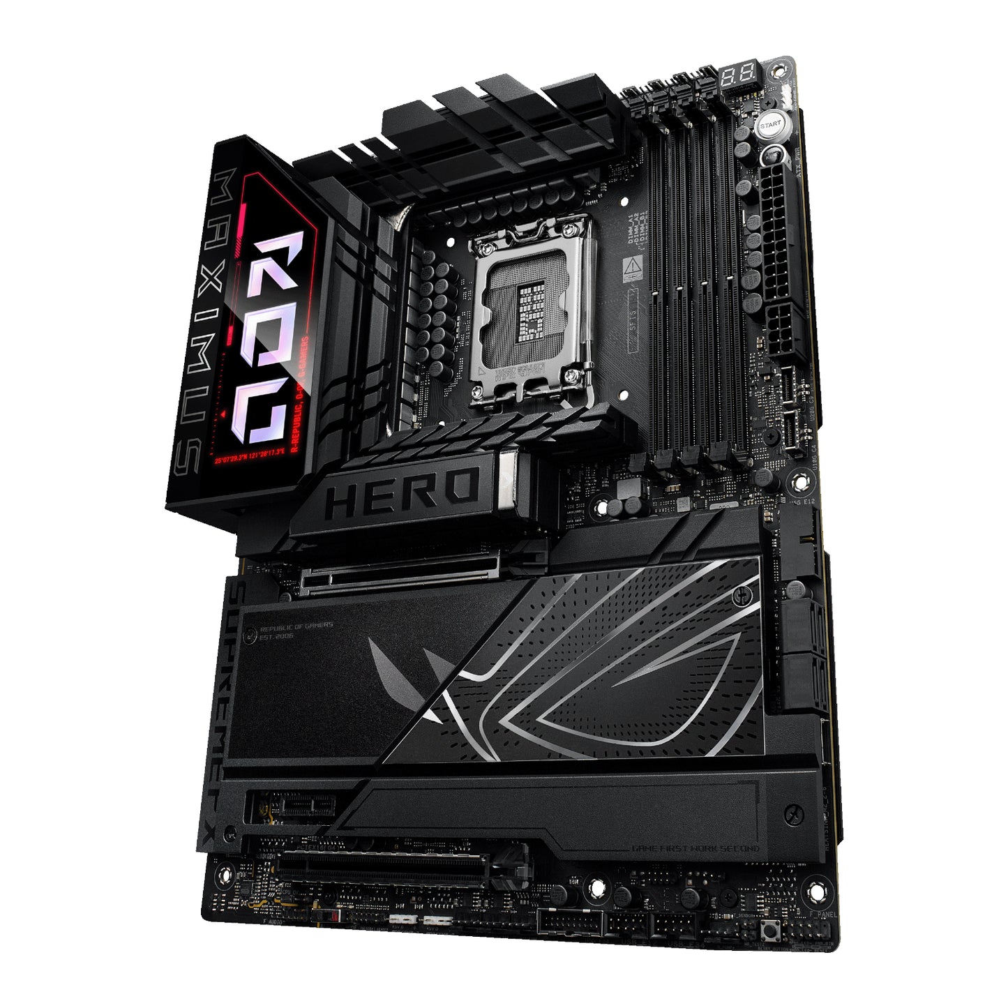 ASUS ROG Maximus Z890 Hero Intel LGA1851 ATX Gaming Motherboard - alternate product view 4